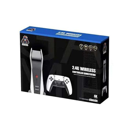 M5-PS5 Game Console – 20,000 Built-In Retro Arcade Games | 1080P HD Output | Wireless Controllers