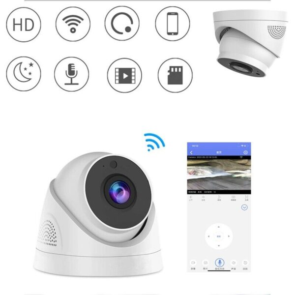 HB45 2MP INFRARED NIGHT VISION 1080P TWO WAY SMART HOME WIRELESS CAMERA With Pixlinkcam App