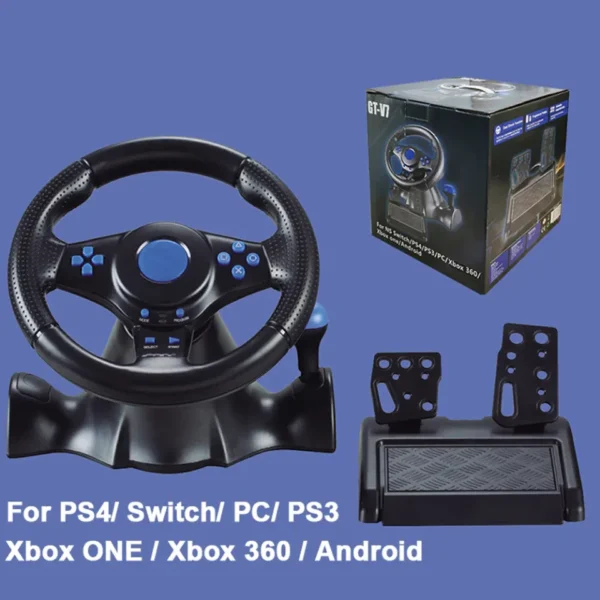 GT-V7 Steering Wheel Racing PS3 PS4 PS5 Android PC Xbox